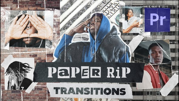 Paper Rip Transitions (Vertical)（871365）-技能树